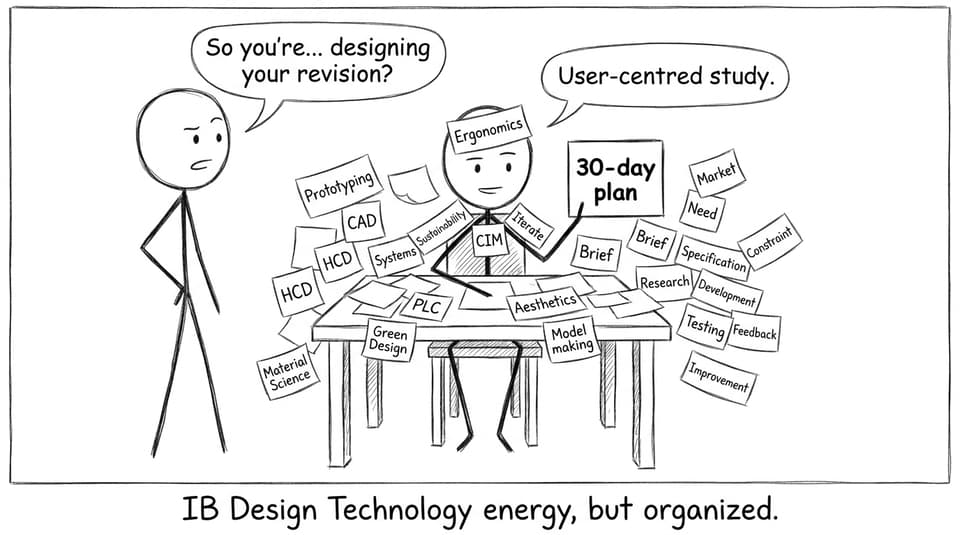 Student designs their revision plan