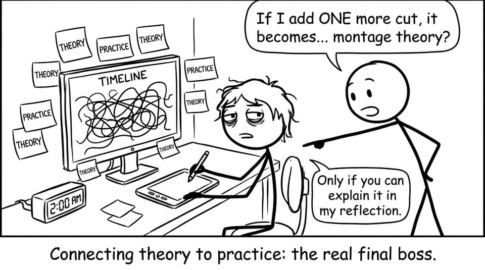 Comic: connecting theory and practice at 2 AM