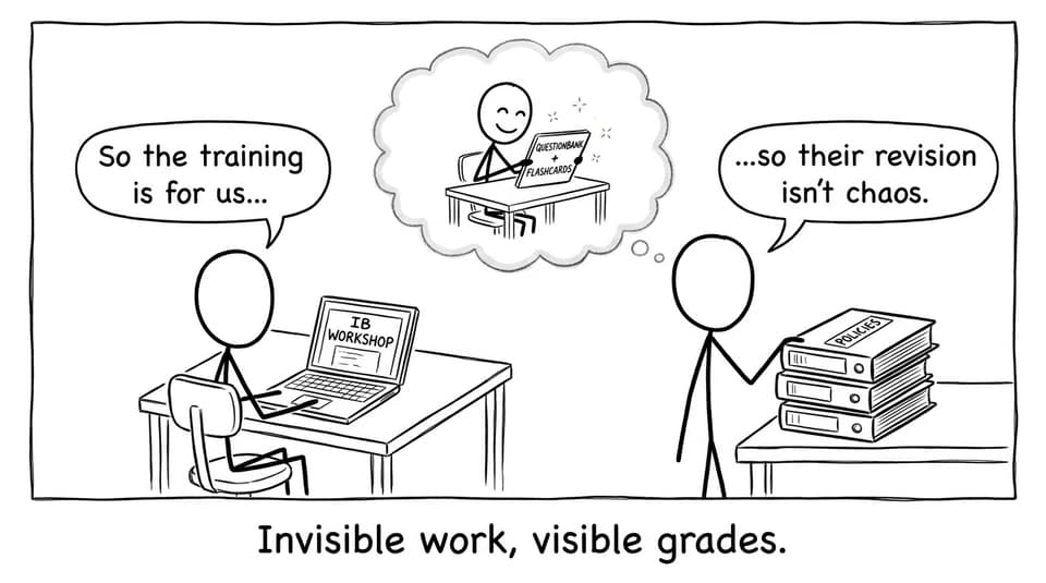 Teachers train so student revision is less chaotic