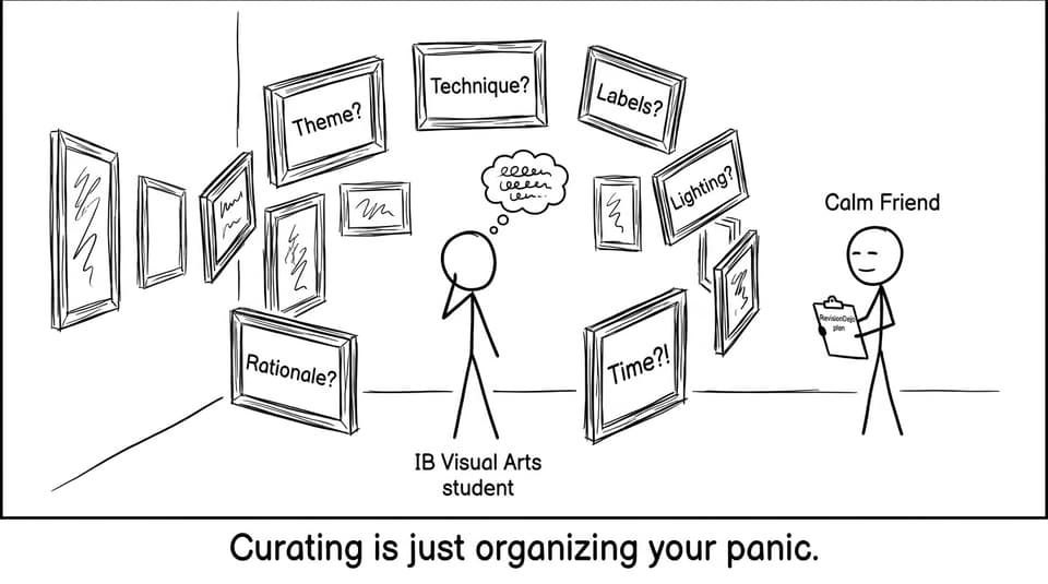 Curating is just organizing your panic.