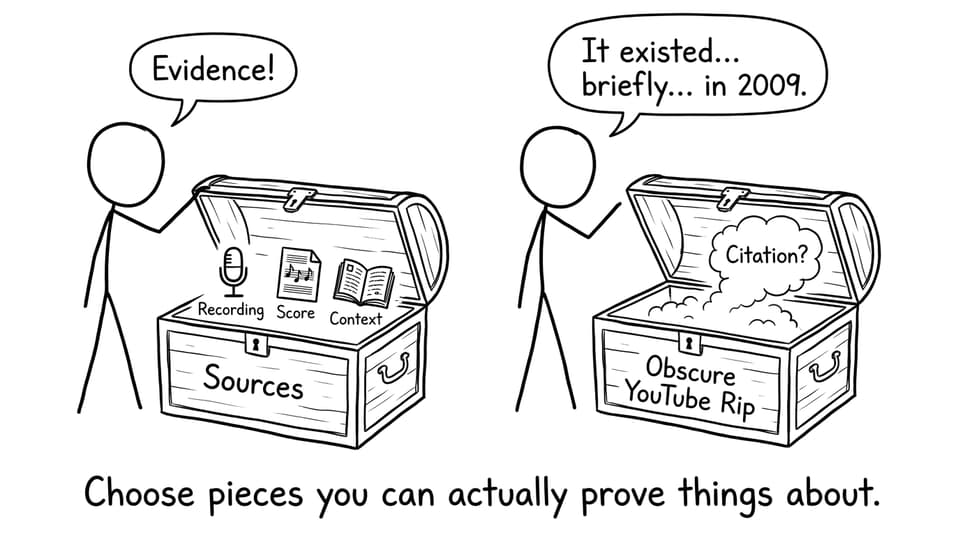 Treasure chest of sources vs obscure rip