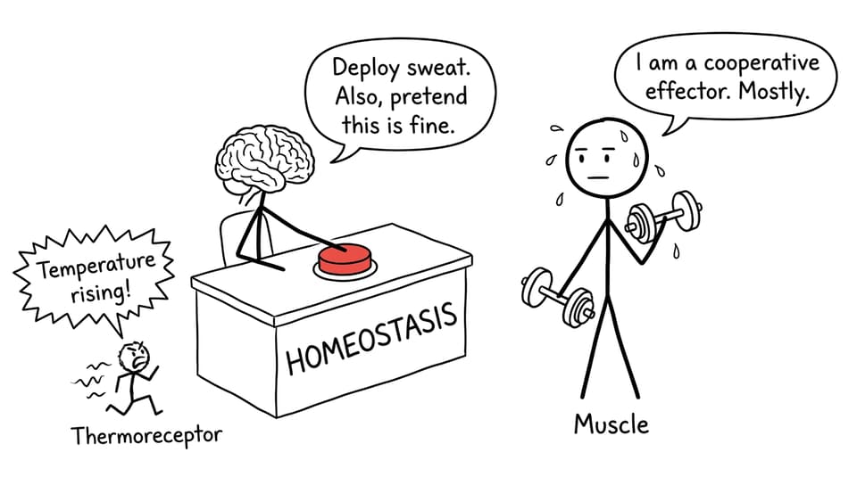 Homeostasis control center comic
