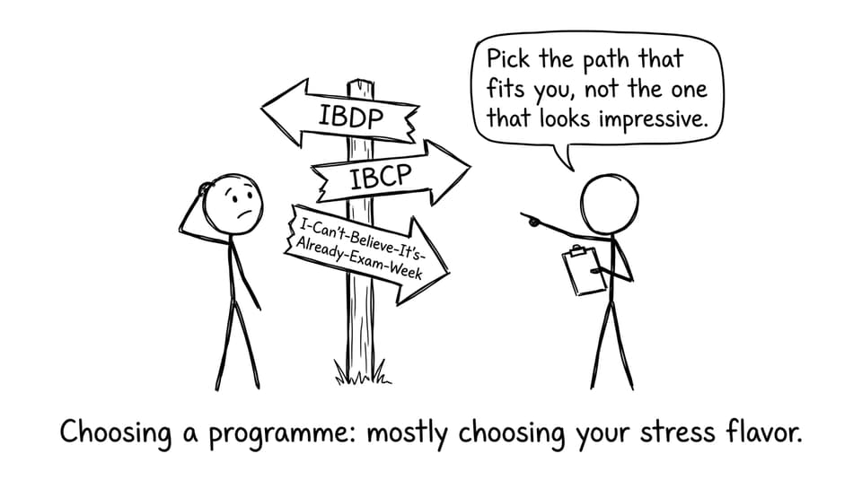 Choosing between IBDP and IBCP at the last minute