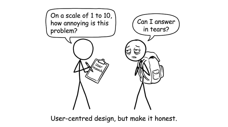 User research comic