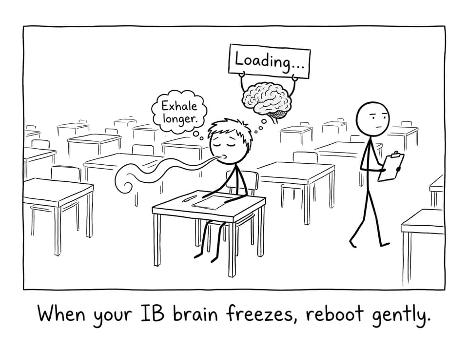 Exam brain loading comic