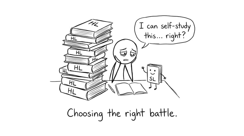 Choosing the right battle