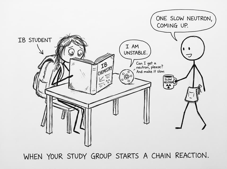 IB student meets an unstable nucleus