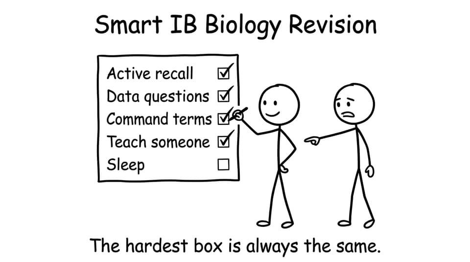 Robots love definitions. IB loves explanations.