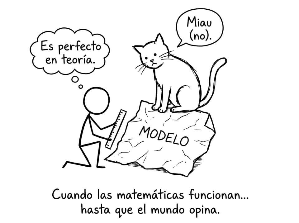 Cuando las matemáticas funcionan... hasta que el mundo opina.