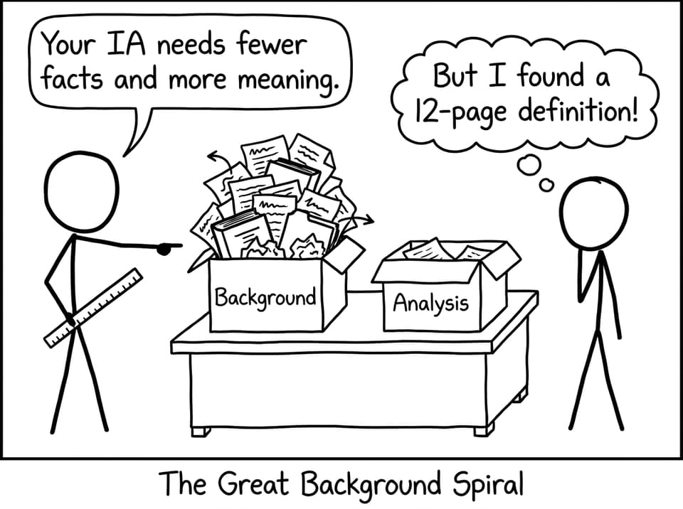 The Great Background Spiral