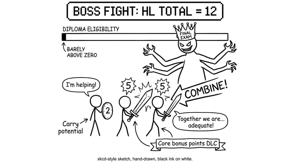 HL Total = 12 boss fight