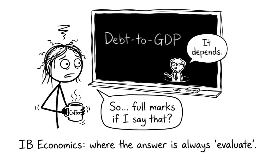IB Economics: where the answer is always evaluate
