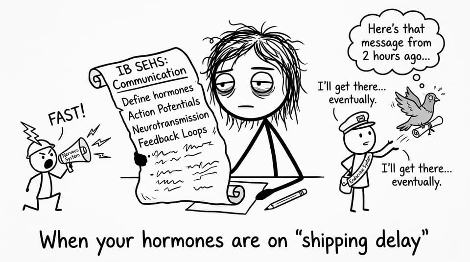 Nervous vs Endocrine drama