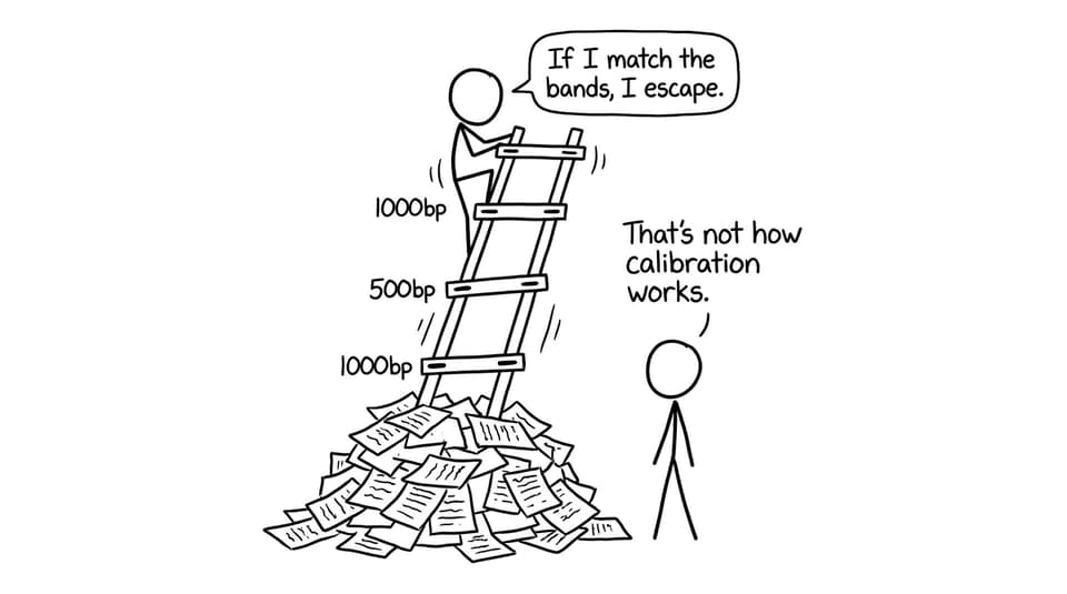 A DNA ladder becomes literal during exam season.