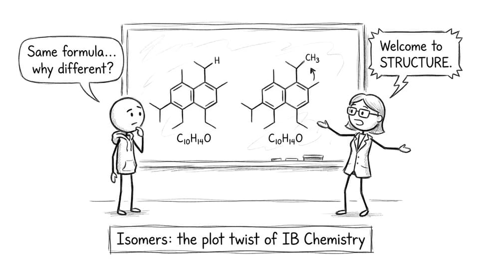 Isomers plot twist