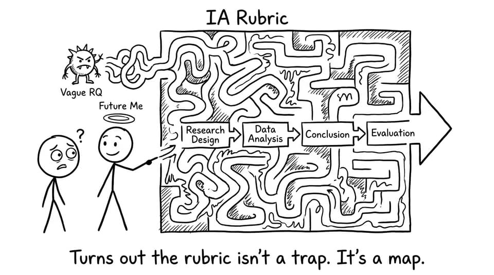 Rubric map comic