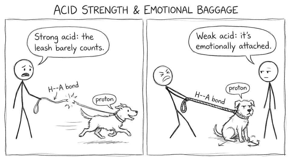 H--A bond leash joke