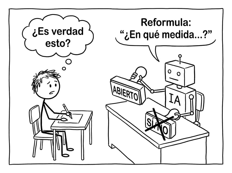 Comic IA pregunta abierta