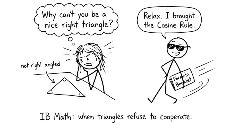 Cosine rule comic relief