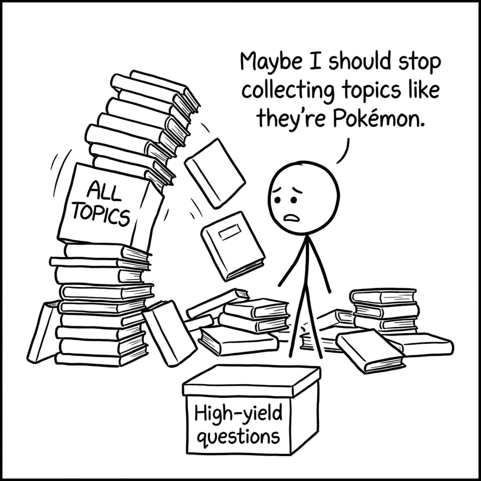 The tower of ALL TOPICS collapses
