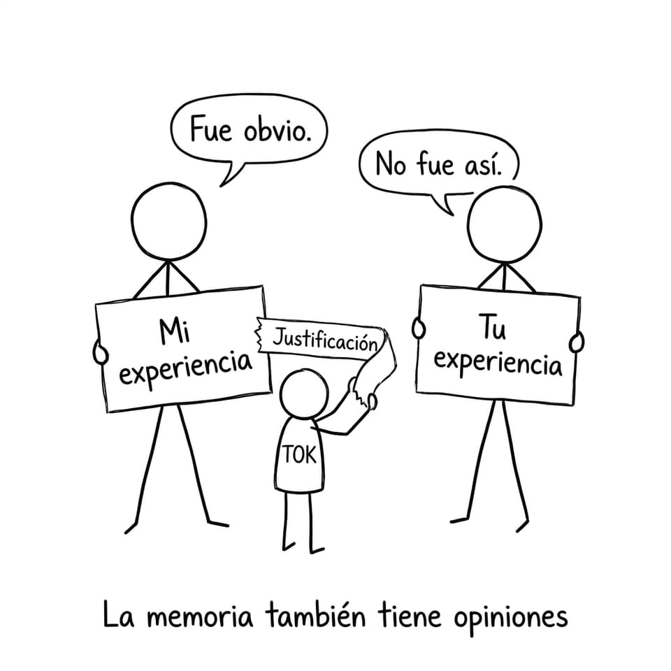 La memoria también tiene opiniones