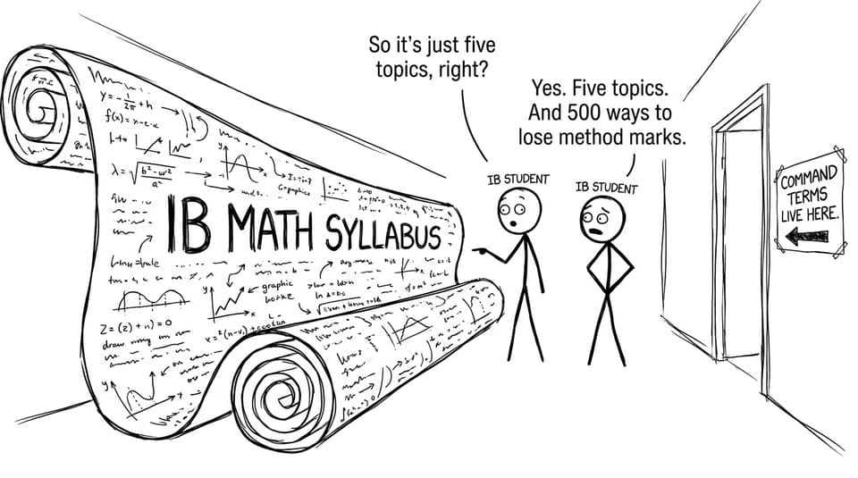 Two students vs the syllabus scroll