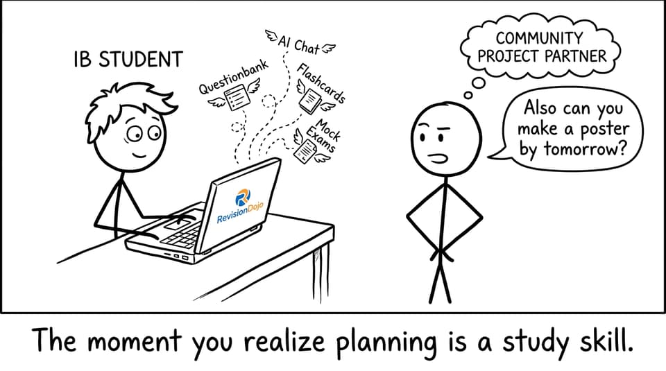 The moment you realize planning is a study skill.