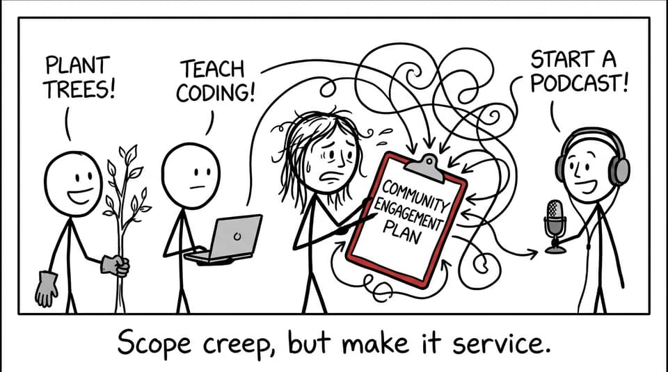 Scope creep, but make it service.