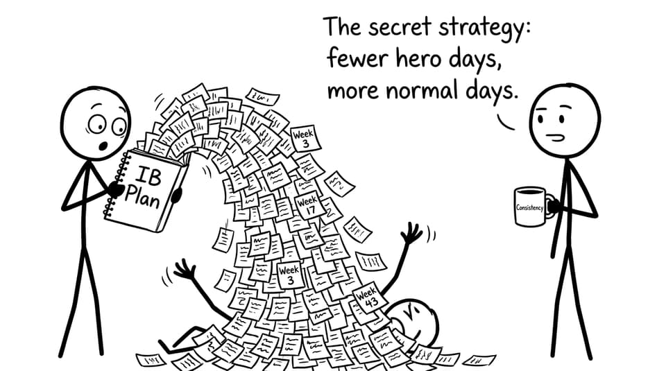 The secret strategy: fewer hero days, more normal days.