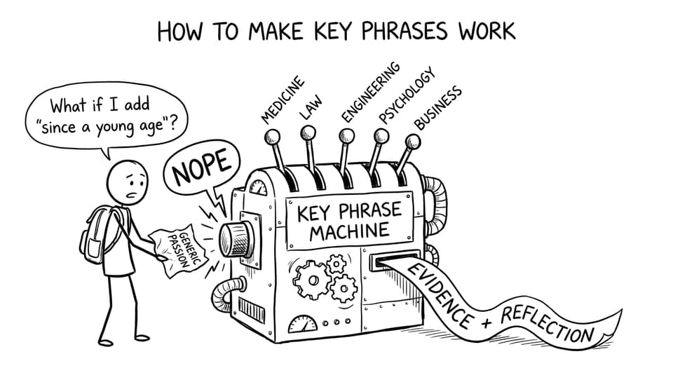 How to make key phrases work
