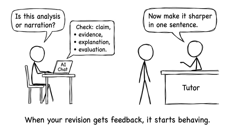 AI Chat and Tutor feedback loop