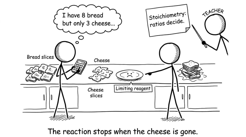 Sandwich limiting reagent joke