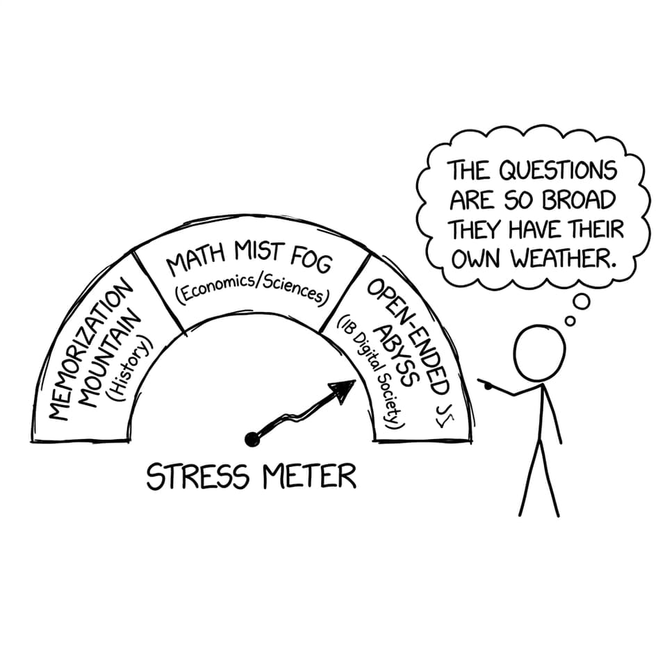 Stress meter comic
