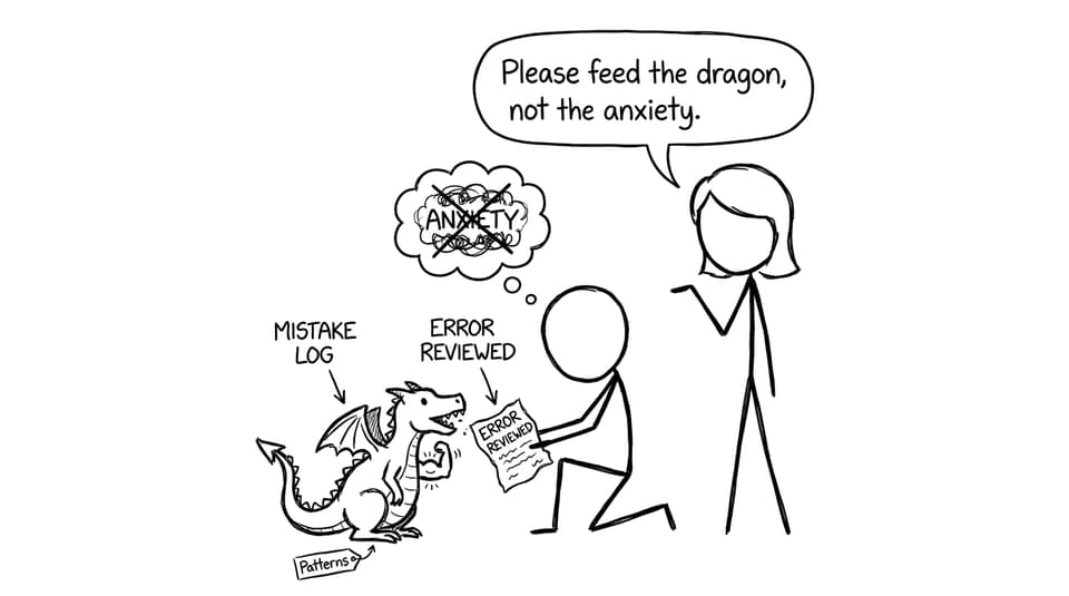 Mistake log dragon comic