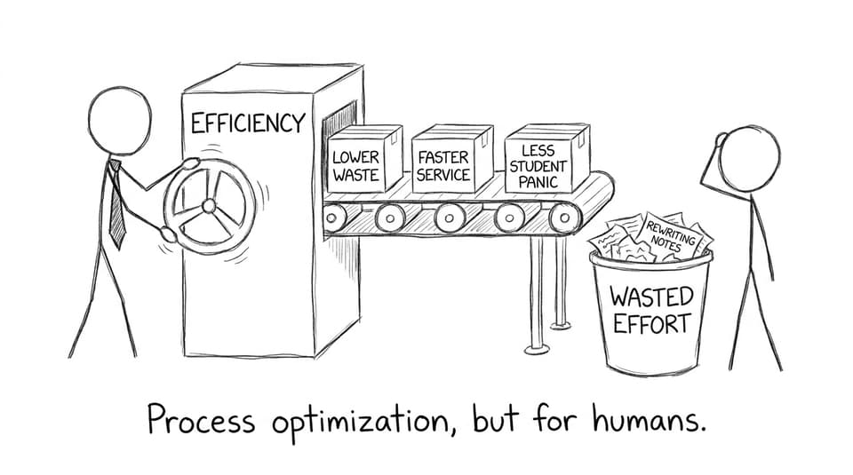 Efficiency crank turns stress into smoother output