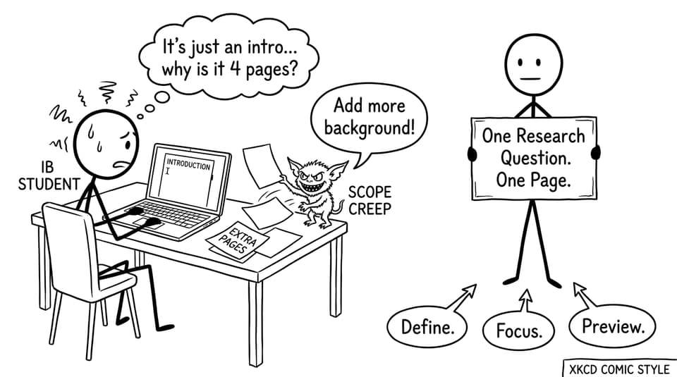 Scope creep vs focused intro