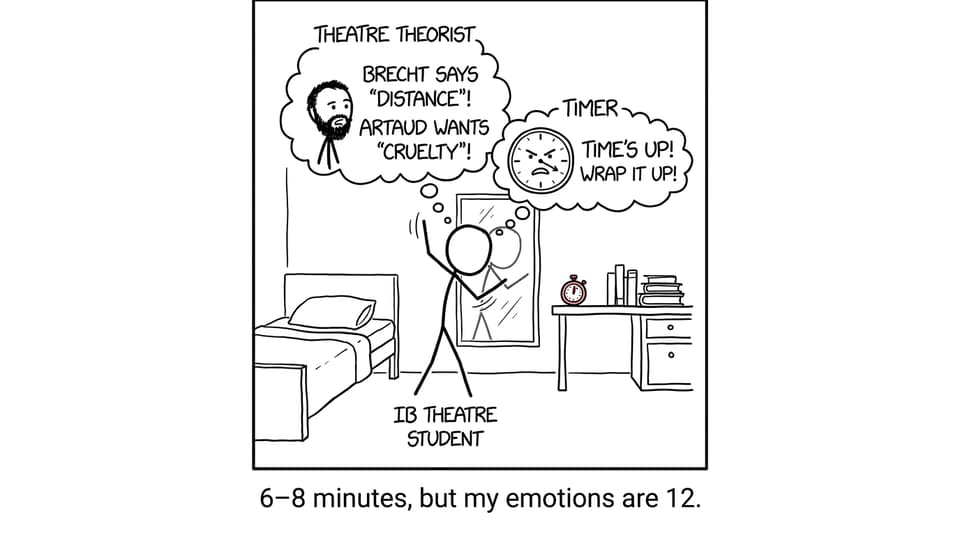 A theorist and a stopwatch argue in your head