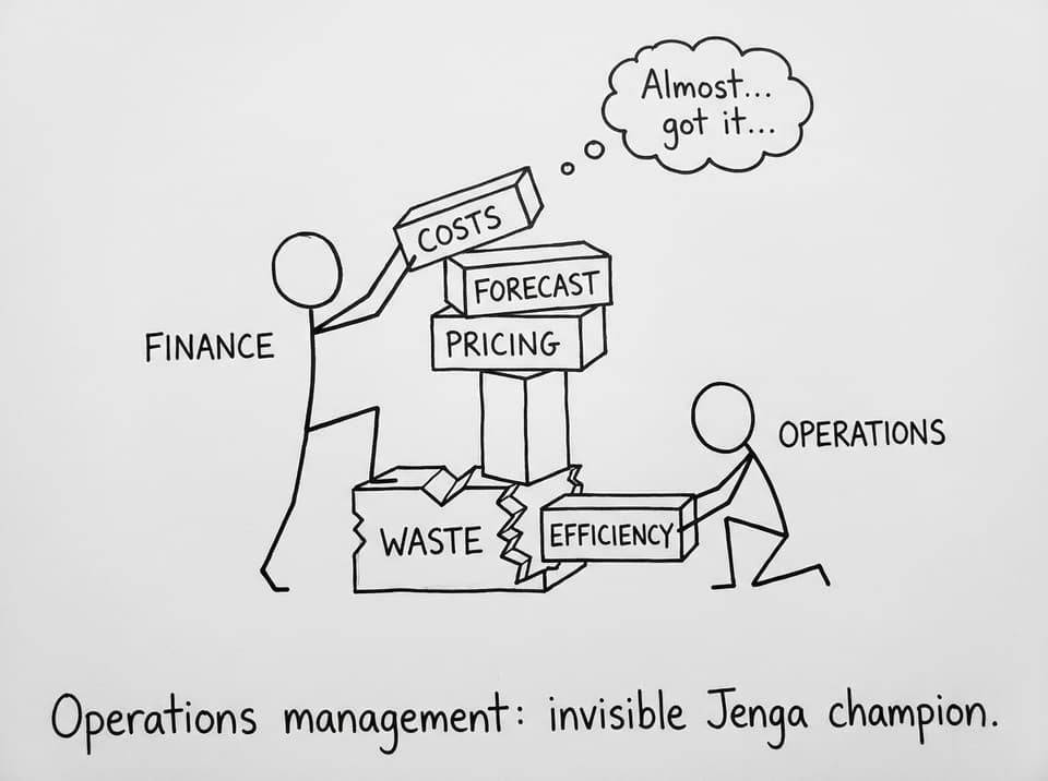 Finance Jenga comic