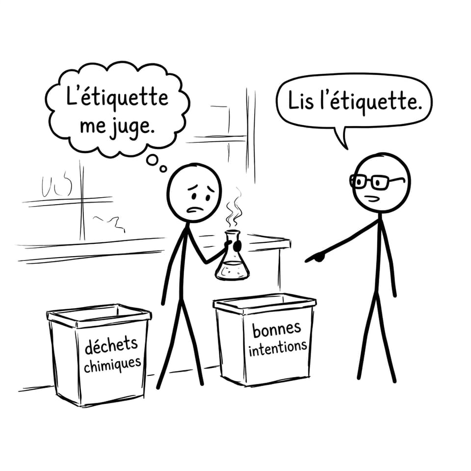 Les poubelles du labo