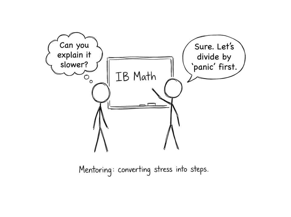 Mentoring: converting stress into steps