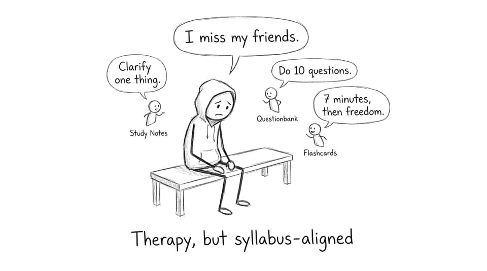 Therapy, but syllabus-aligned