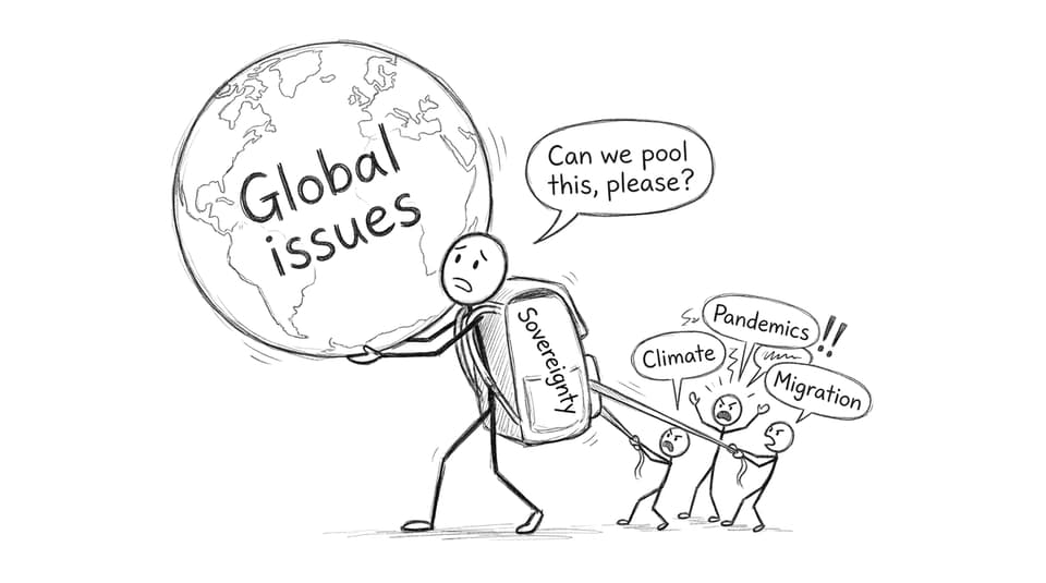 Global issues tugging at sovereignty