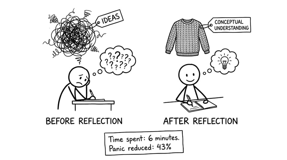 Reflection turns idea-yarn into a neat sweater
