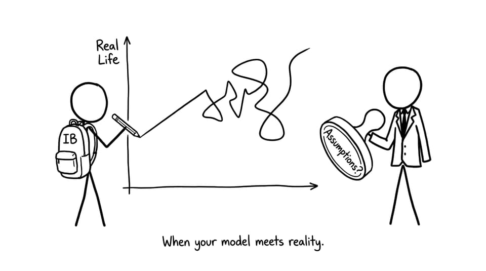 Stick figure model meets reality