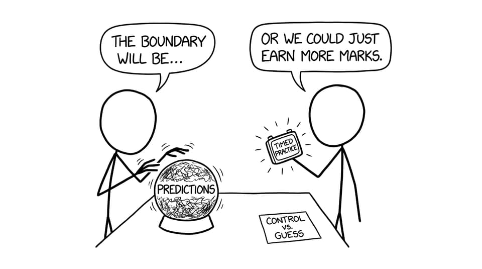 Crystal ball vs timed practice