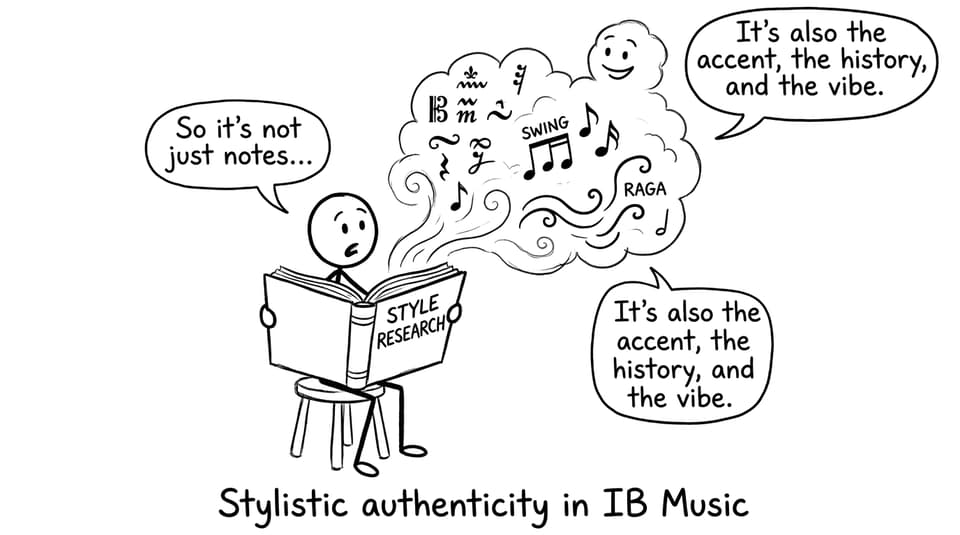 A “style research genie” escaping a book