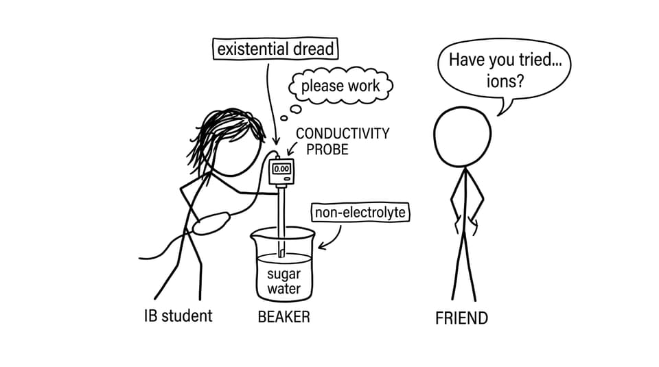 Student vs conductivity probe