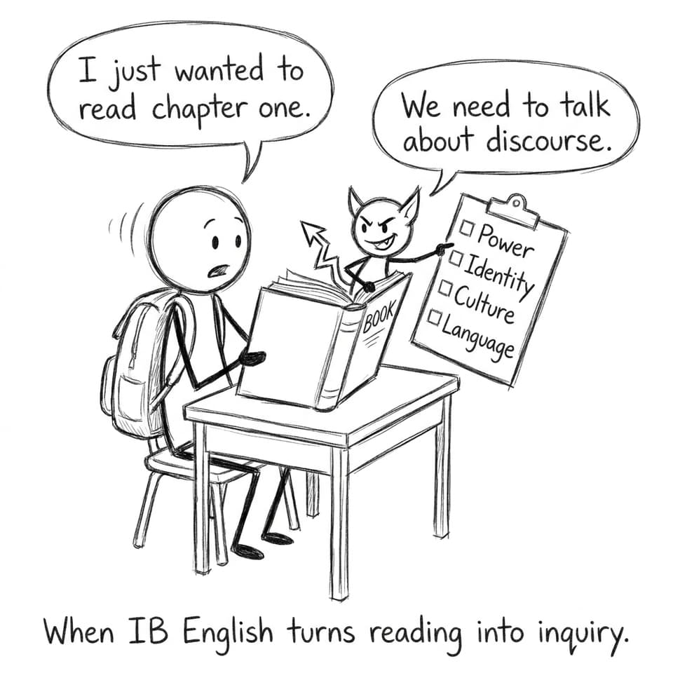When a global issue pops out of the book