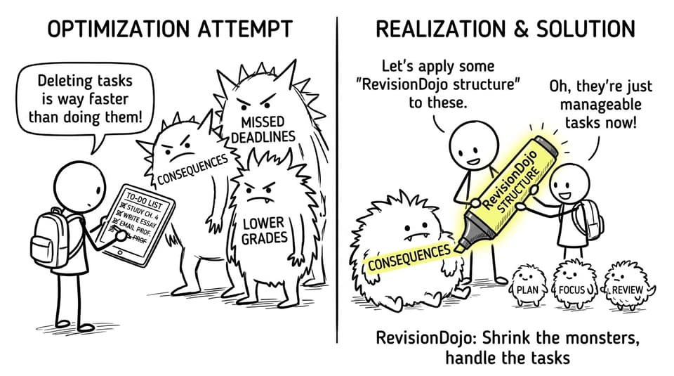 To-do list monsters shrink with “structure”