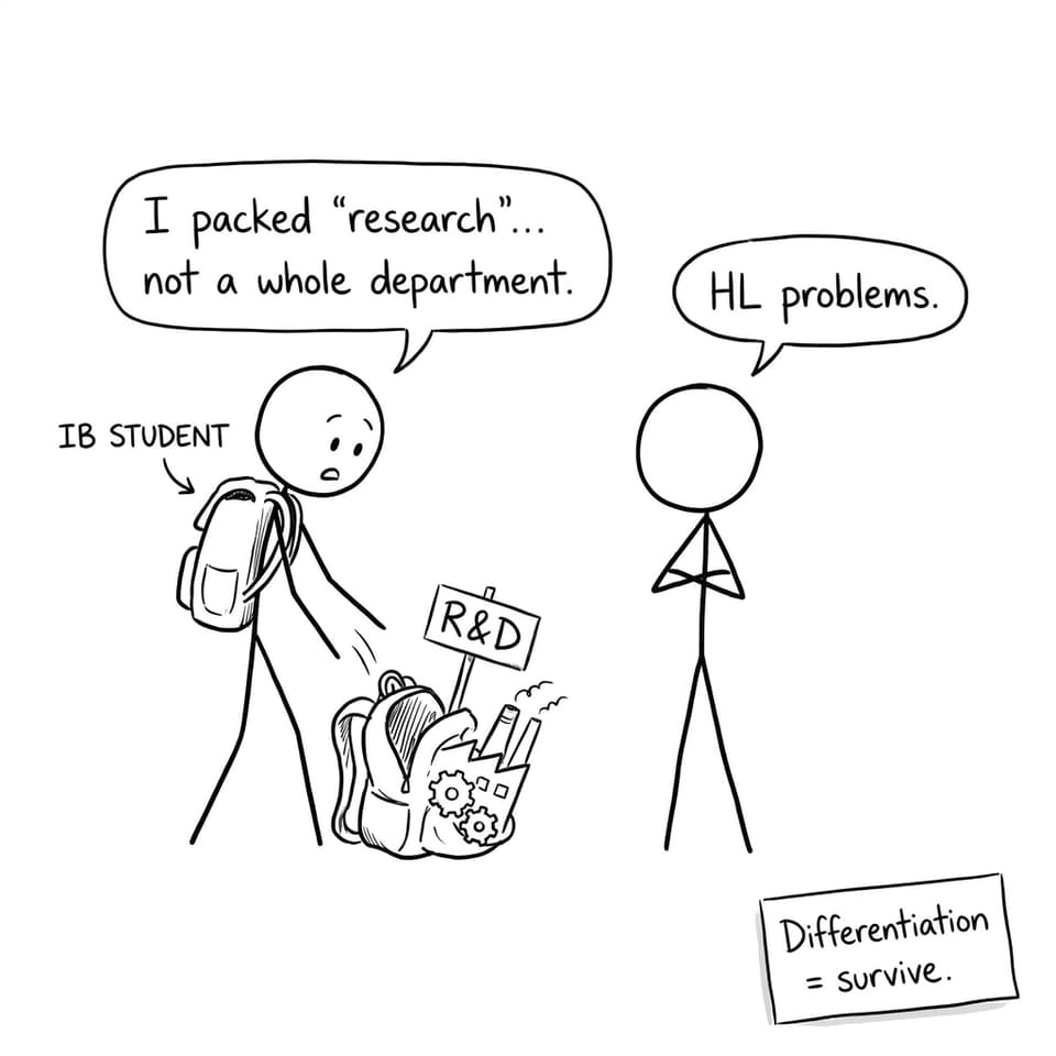 R&D department falling out of backpack